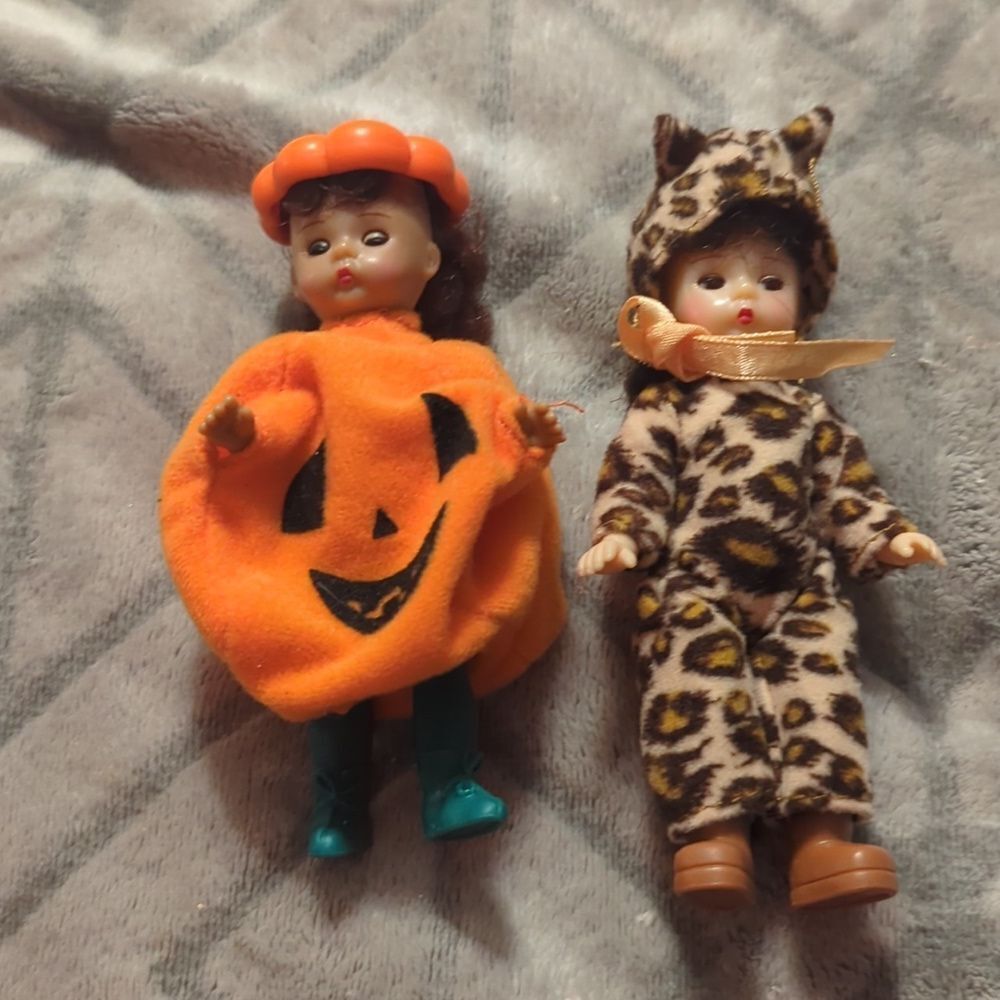 Halloween‎ Pumpkin & Ghost Toy Collection Troll Dolls, - Picture 2 of 5